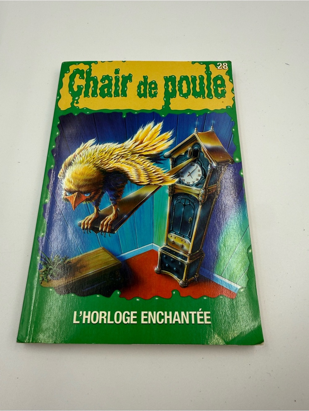 Chair de Poule L'Horloge Enchantée - Green Cover